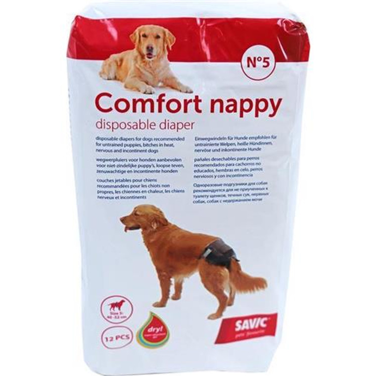 Comfort Nappy size 5 - 12 diapers - standard colours