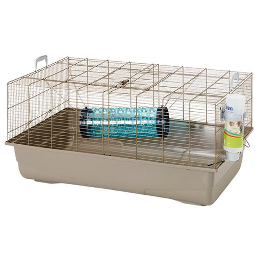 RAT CAGE RUFFY2 TAUPE 80X50X38CM