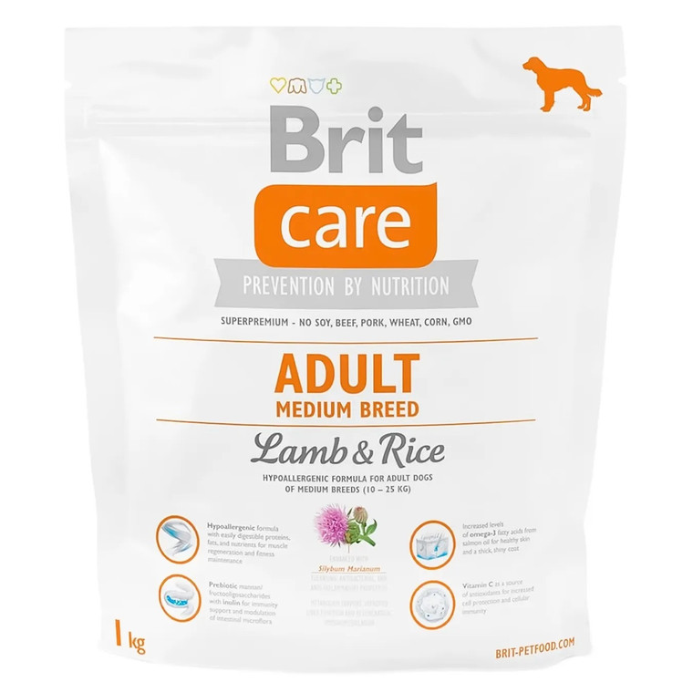 Brit Adult Medium Breed Lamb&Rice