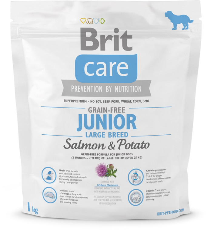 Brit Grain-free Junior Large Breed Salmon & Potato