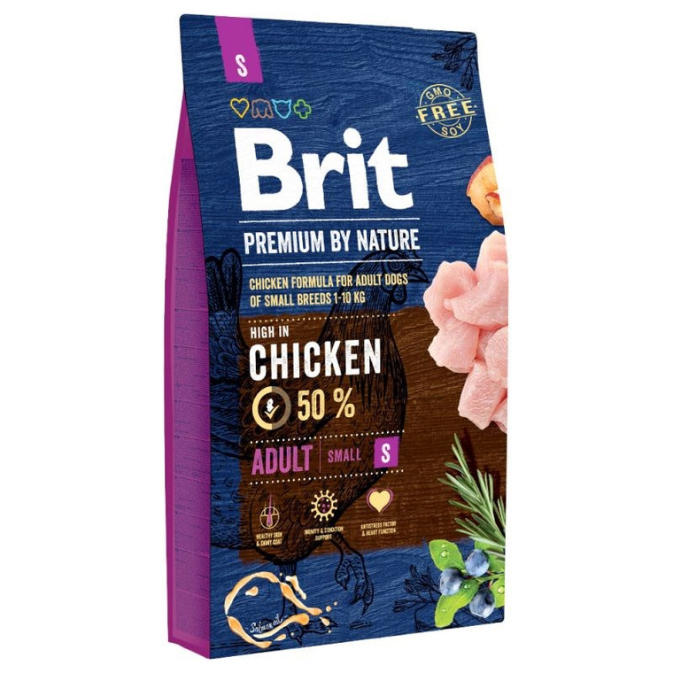 Brit Premium by Nature: Adult Small, Chicken