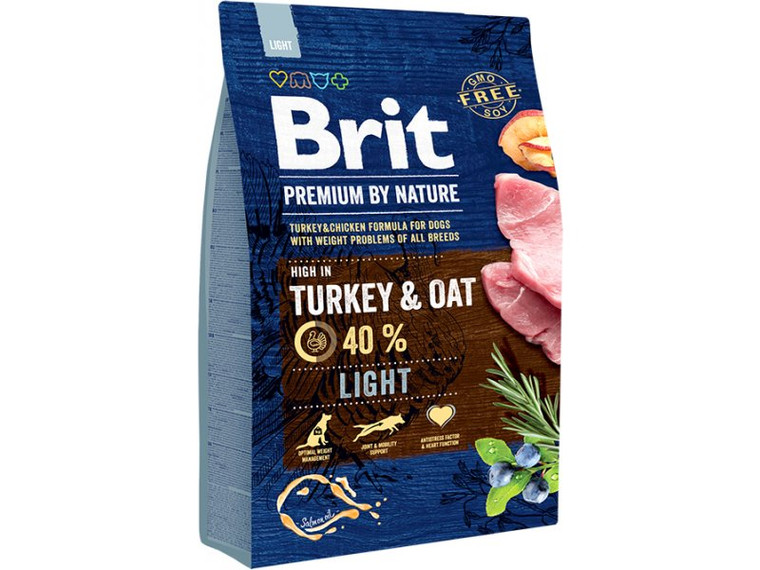 Brit Premium by Nature: Light, Turkey&Oat