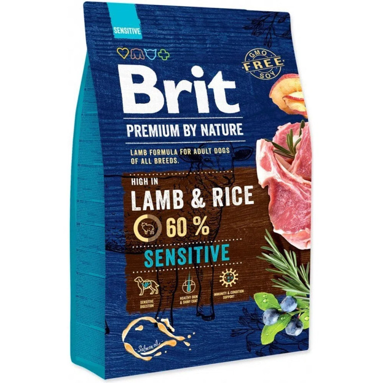 Brit Premium by Nature: Sensitive, Lamb&Rice