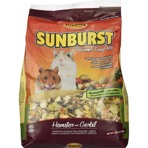 Higgins Gourmet Hamster & Gerbils Food. 2.5 lb.