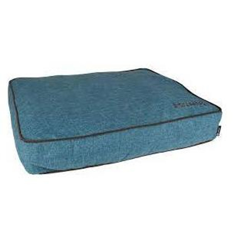 CUSHION SNOOZEBAY RECTANGULAR+ZIPPER BORER BLUE 80x60x14CM