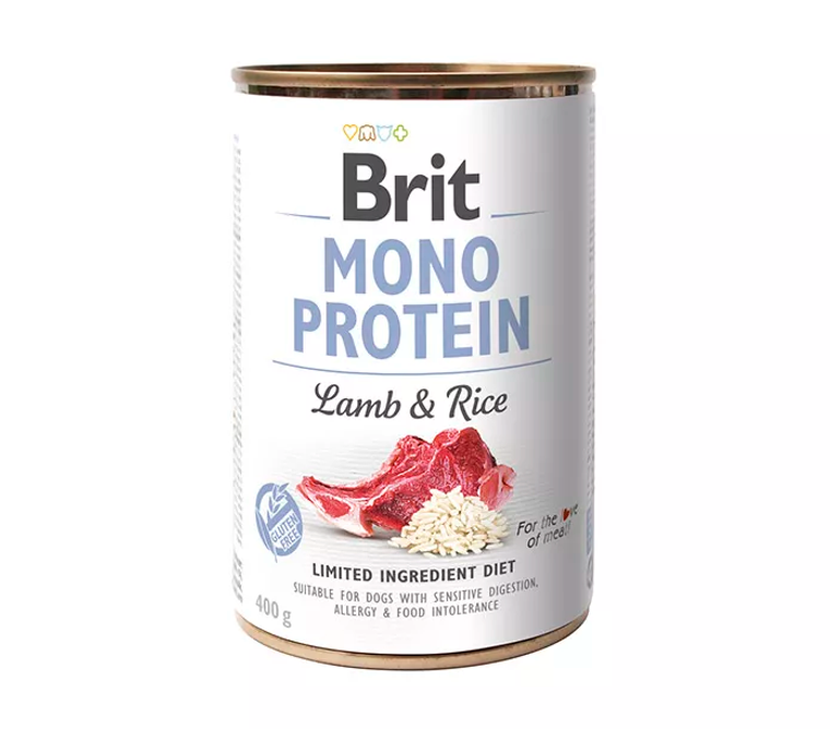Brit Mono Protein: Lamb & Rice 400G (NP)