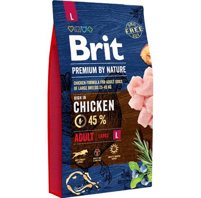 Brit Premium by Nature: Adult Large, Chicken