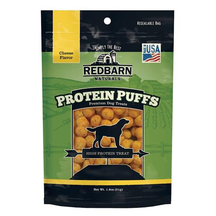 Red Barn Dog Protein Puffs Cheese Rewards 1.8oz/51g