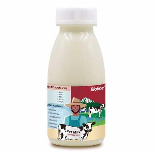 Bioline Pet Milk For Cats And Dogs 220ml