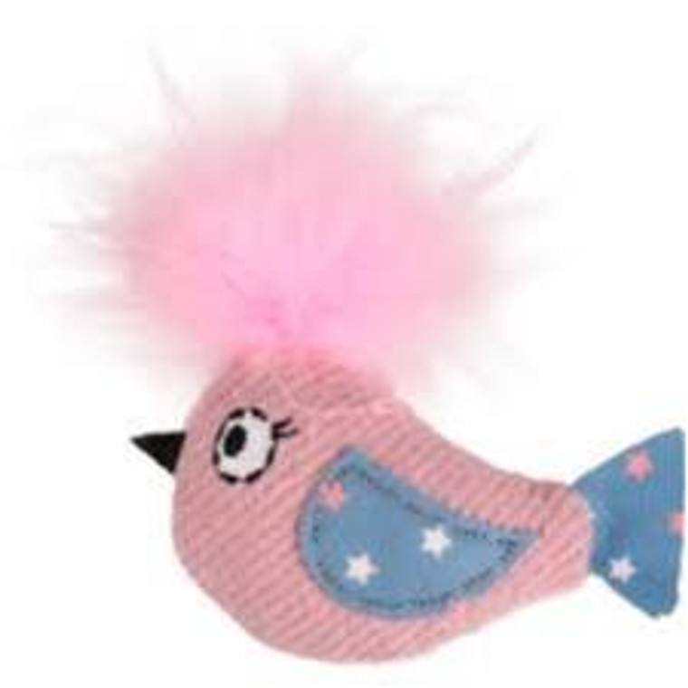 CT TOY WINNY BIRD BLUE & PINK 10CM