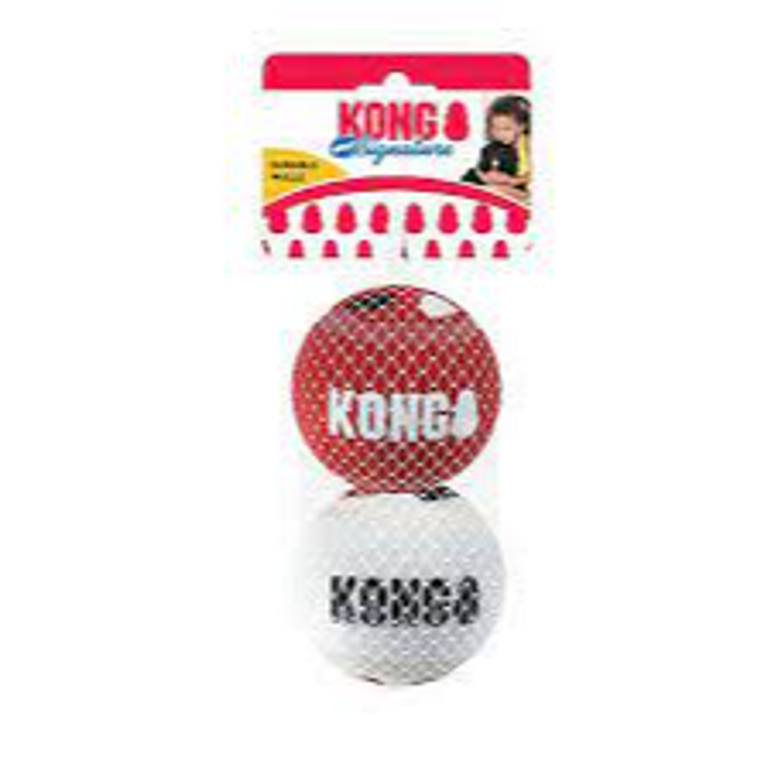 KONG SIGNATURE SPORT BALLS 2-PK L