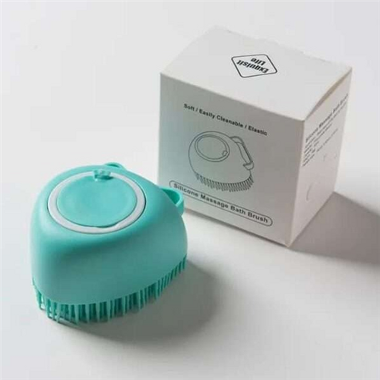 SILICONE MASSAGE BATH BRUSH