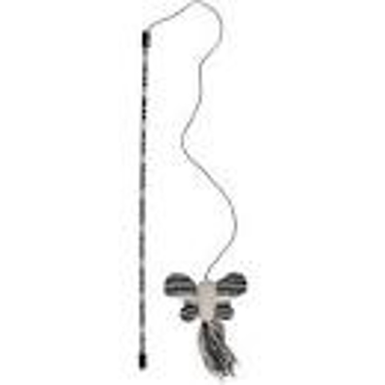 CT PIRIN DANGLER BUTTERFLY BLACK/WHITE 45CM