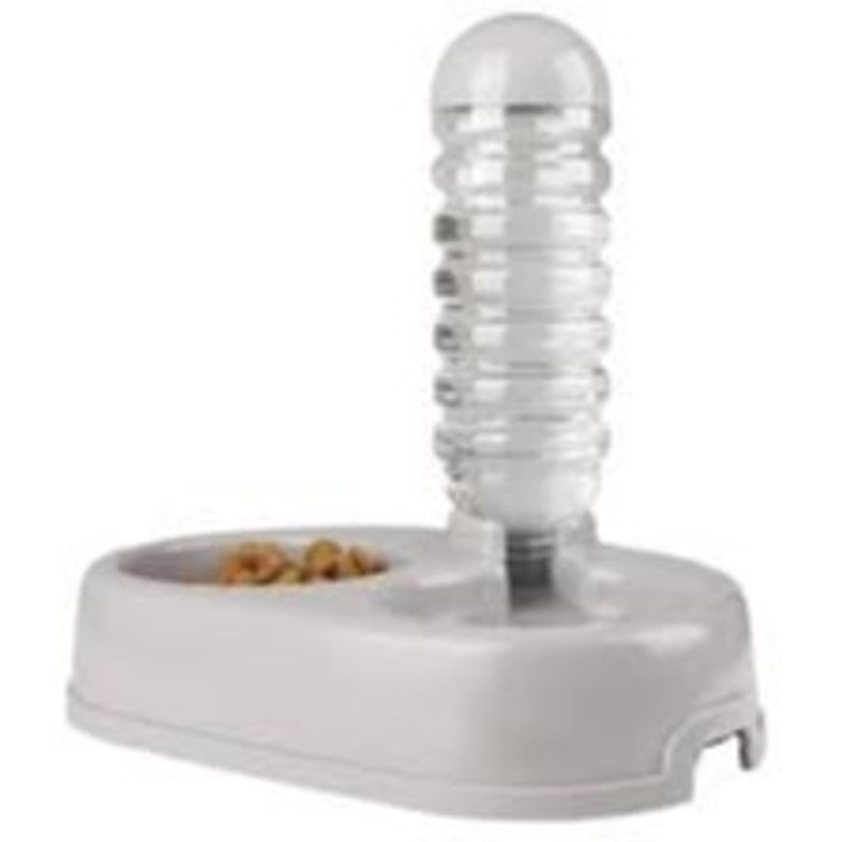 FEEDING BOWL WITH WATER DISPENSER ALUN 850ML GREY 32x22x30,5CM FEEDING BOWL WITH WATER DISPENSER ALUN 850ML GREY 32x22x30,5CM