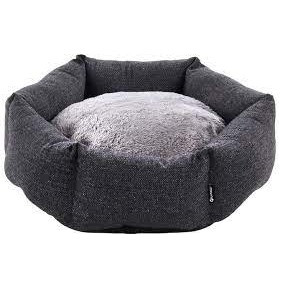 BASKET ELVIRA HEXAGONAL GREY 50CM