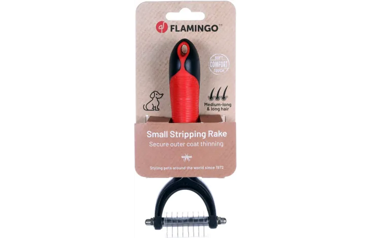 Flamingo Stripping Rake Premium Care