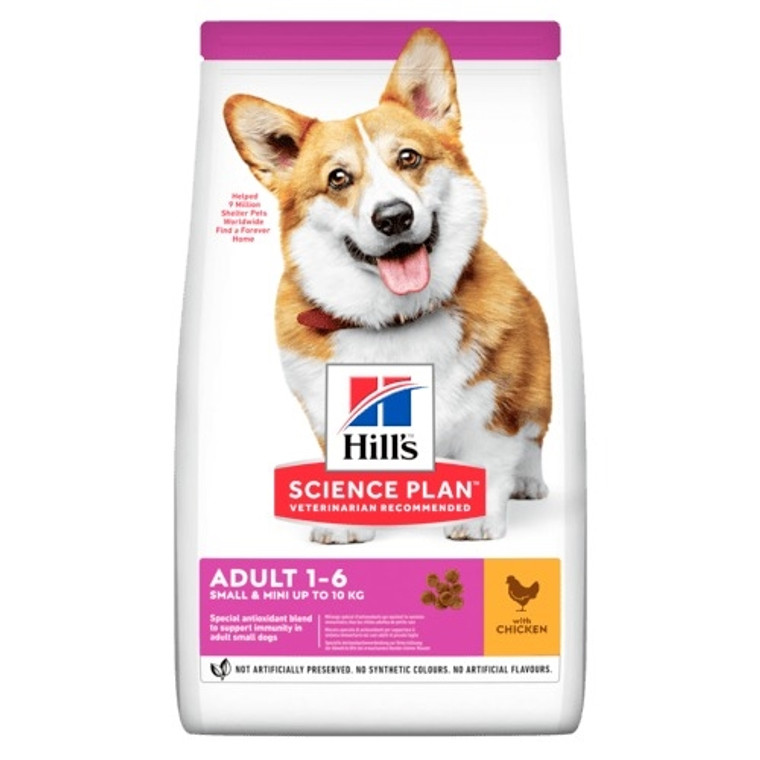 Hill’s Science Plan Small & Mini Adult Dog Food With Chicken(10kg)