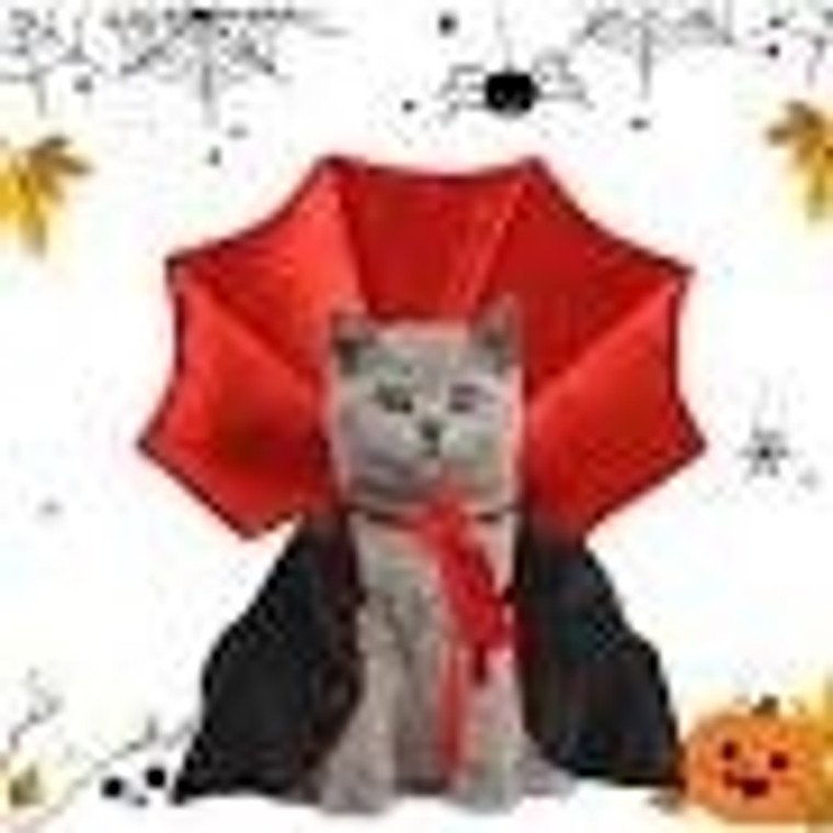 1pc Halloween Pet Costume Creative Dress Up Cape(CAT)