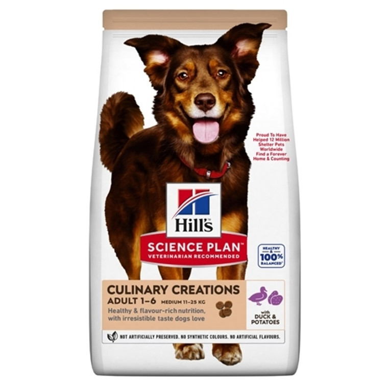 Hill’s Science Plan Culinary Creations Duck And PotatoDog Food (14Kg)