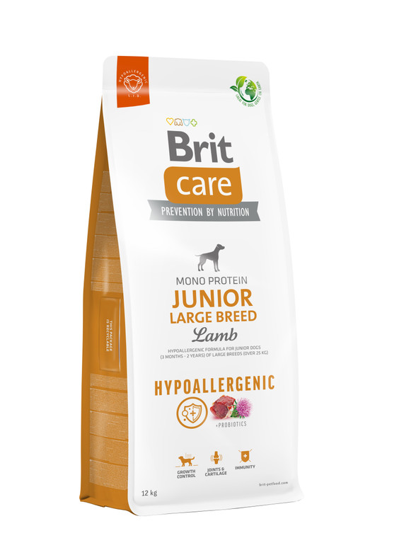 Brit Care Hypoallergenic Junior Large Breed with Lamb