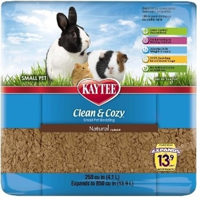 Kaytee Clean Cozy  Natural Brown 250CU 4.3Litres