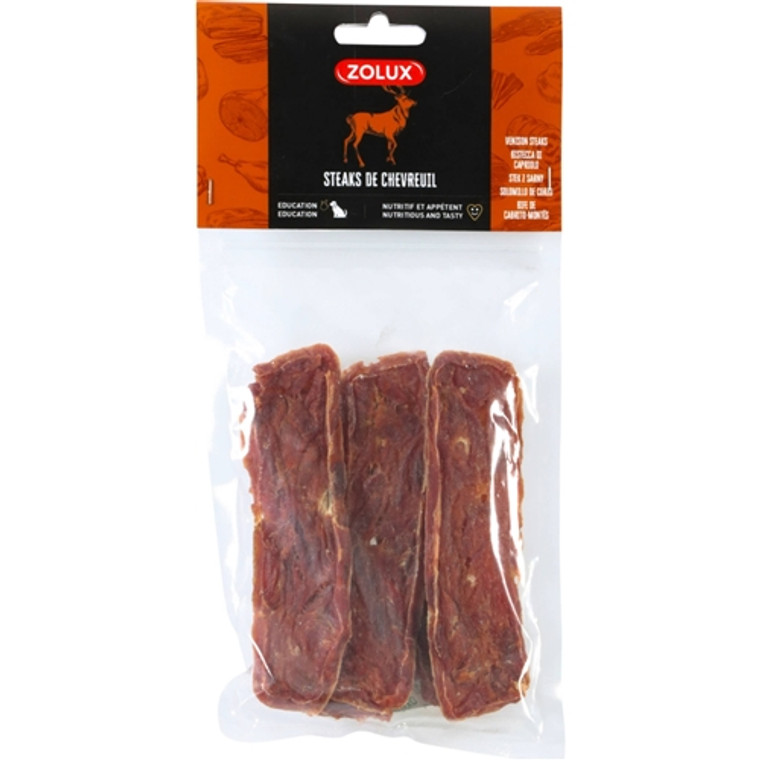 Zolux Venison Steaks 60g