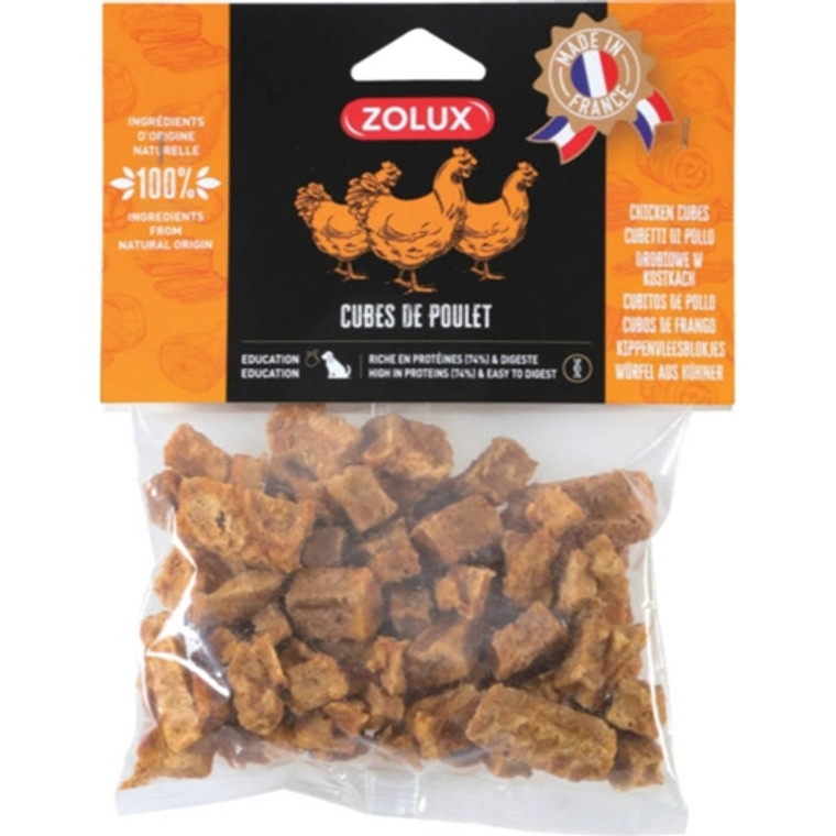 Zolux Chicken Cubes 10/20mm 150g