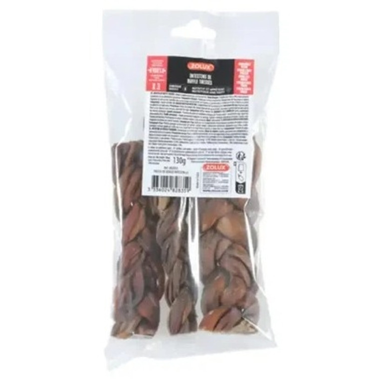 ZOLUX Braided Buffalo Intestine x3 130g