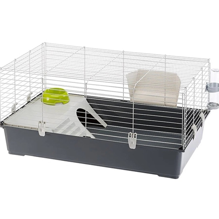Ferplast Rabbit 100 Cage For Rabbits And Guinea Pigs 95 x 57 x H 46 cm