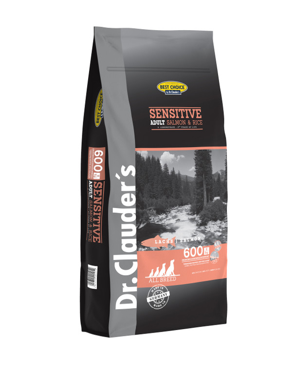 Dr.Clauder's Best Choice Dog Adult Salmon & Rice12.5KG