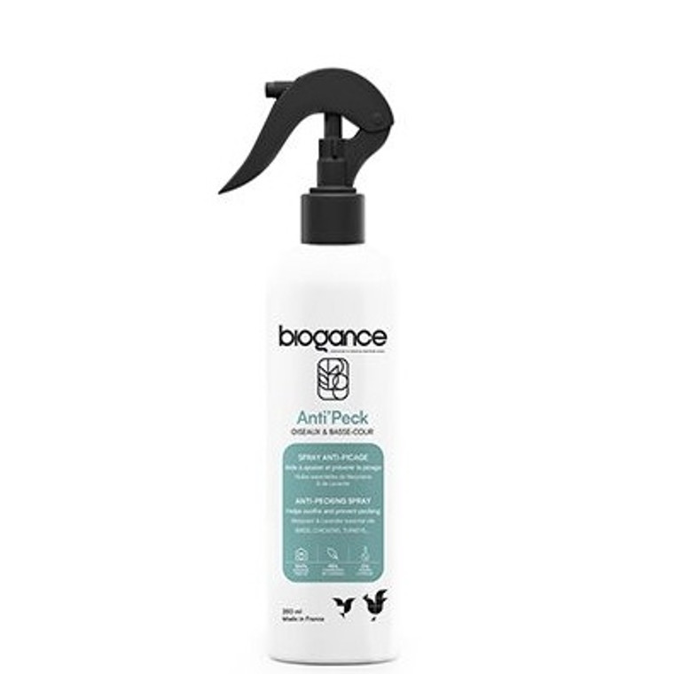 Biogance Anti Peck -Anti-Pecking Spray-Birds-Chickens-Turkeys -250ml