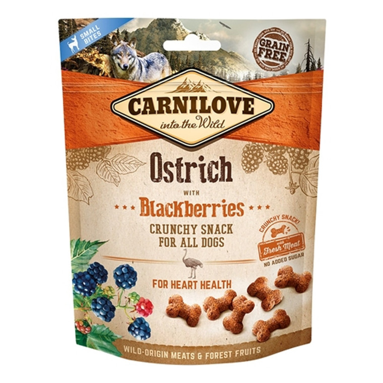 Carnilove Ostrich Crunchy Snack for Dogs 200g