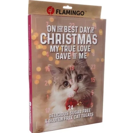 CHRISTMAS CALENDAR CHICK'N SNACK CAT 24PCS 295G