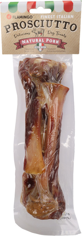 NATURE SNACK PORK TIBIA BONE WITH MEAT 2PCS