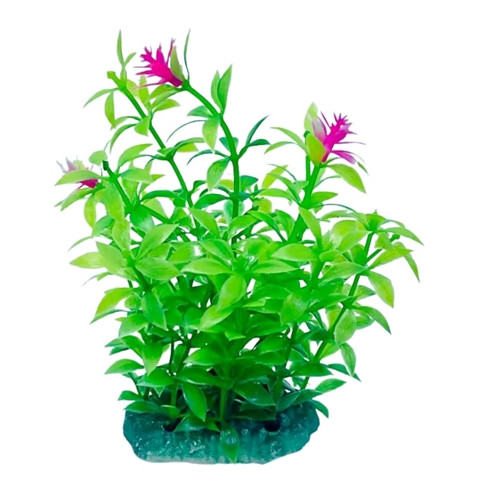 Aquarium Plastic Plant - M415-W7*H13 Cm