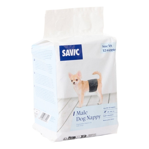 Male Dog Nappy: 12 PCS Disposable diapers for male dogs