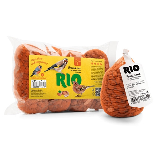 RIO Peanut net for feeding birds in nature 150g