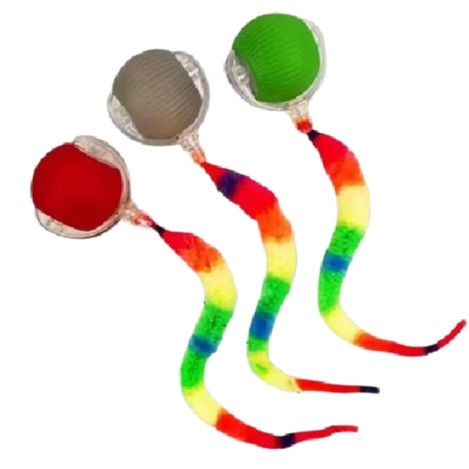 Saas Electric Cat Toy Ball (Caterpillar wake-up model) 5 CM x 40 CM