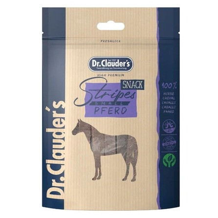 Dr. Clauder's Stripes Snack Horse Small 80g