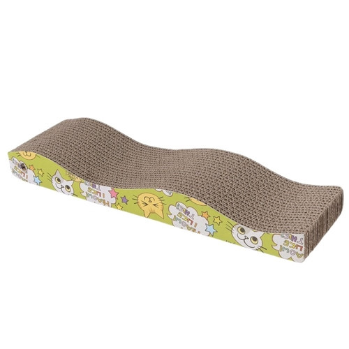 Cozy Paws Cat Scratching Board With Catnip- 43x21x3.6cm