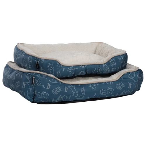Basket Lilly Rectangle Blue