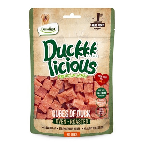 Dentalight Seafood Licious Jerky Treats For Dogs-Stick of Salmon 70g