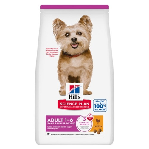 Hill’s Science Plan Small & Mini Adult Dog Food With Chicken (3kg)