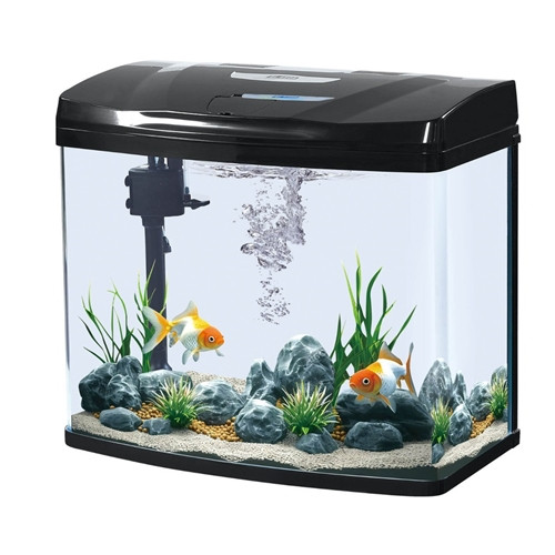 Karis Glass Aquarium BL-310A - [30x21x30.5cm, Color - Black]