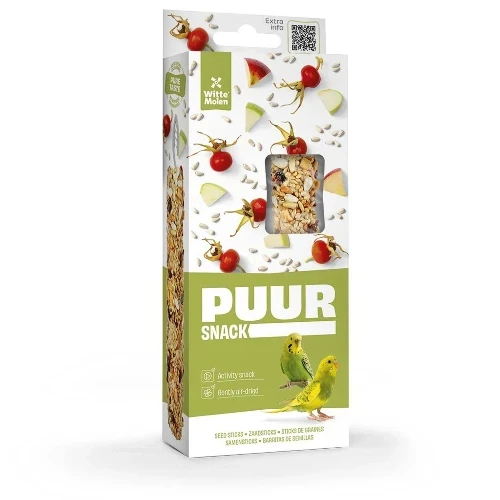 Witte Molen Puur Sticks With Papaya & Apricot For Lovebird - [Weight - 170g]