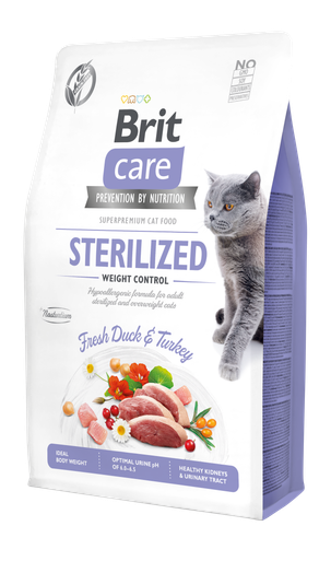 Brit Care Cat Grain-Free Sterilized & Weight Control