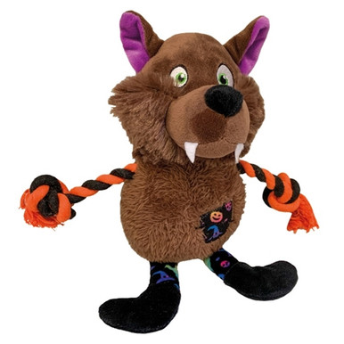 Pet Store Werewolf DOG TOY FRIGHT WEREWOLF W/ ROPE 30cm - Pet World