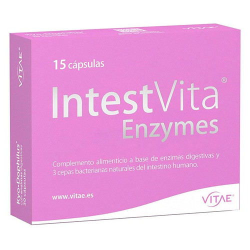 VITAE INTESTVITA ENZYMES  15 CAPSULAS