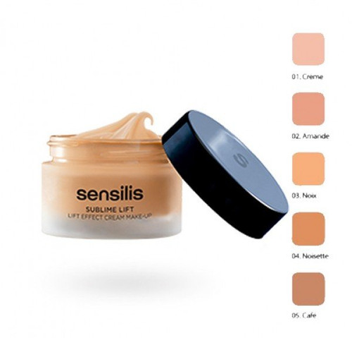 Sensilis sublime lift maquillaje efecto lifting en crema tono 4 noisette. 30 mL