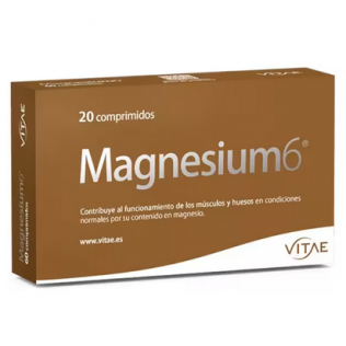 Vitae magnesium6 20 comprmidos